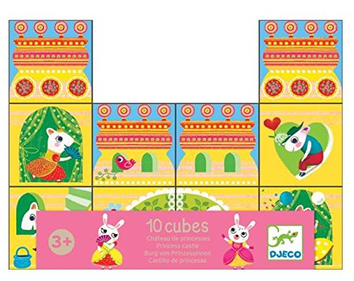 Comprar 10 Cubos castillo princesa al mejor precio