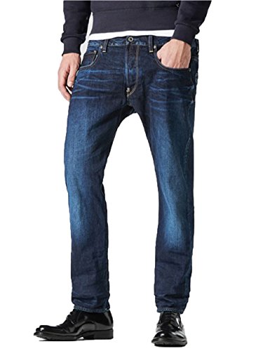 Comprar G-STAR Attacc Straight - Vaqueros para hombre, Azul (Dark Aged), W32 / L34 al mejor precio