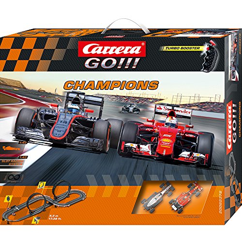 Comprar Carrera GO!!! - Champions (McLaren Alonso + Ferrari Vettel) 5.3 m, escala 1:43 (20062378) al mejor precio