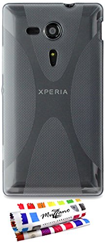 Comprar Muzzano F7364 - Funda para Sony Xperia SP, color gris al mejor precio