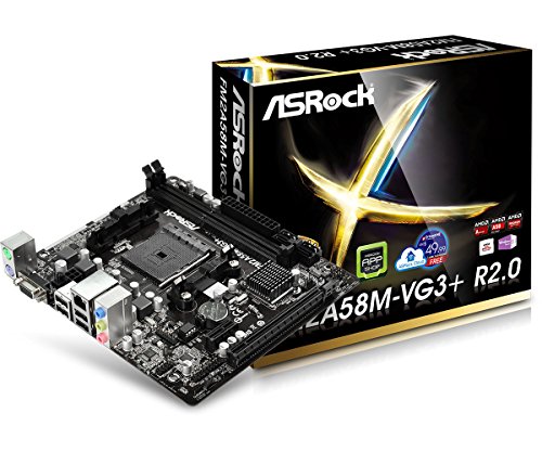 Comprar AsRock FM2A58M - VG3 + Mainboard Socket (AMD A58, memoria DDR3, Serial ATA II) al mejor precio