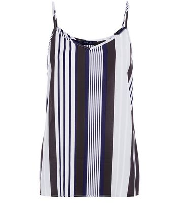Comprar Blue Stripe V Neck Cami al mejor precio