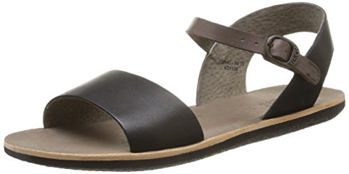 Comprar Kickers SPARTY - sandalias abiertas de cuero mujer, color negro, talla 40 al mejor precio