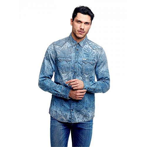 Comprar Guess - Camisa casual - para hombre azul X-Small al mejor precio