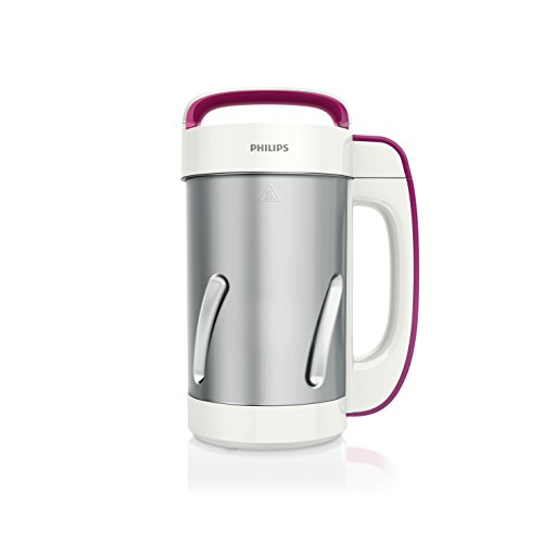 Comprar Philips HR2200/80 - Robot cocina para sopas y cremas, Más que sopas, 1050W, jarra inox 1.25L, 4 programas predefinidos al mejor precio