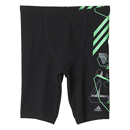 Comprar adidas Tech Jam B - Bañador para niño, color negro / lima , talla 152 al mejor precio