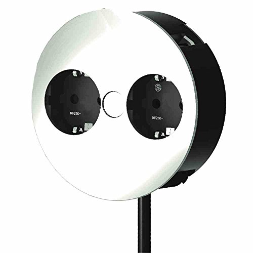 Comprar Bachmann TWIST 2S - bases múltiples (105 x 105 x 40 mm, Negro, Cromo) al mejor precio