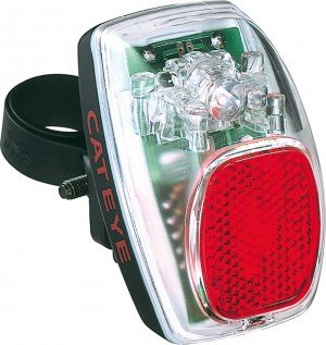 Comprar LED de batería trasera Cateye TL de au de 100 g negro/rojo al mejor precio