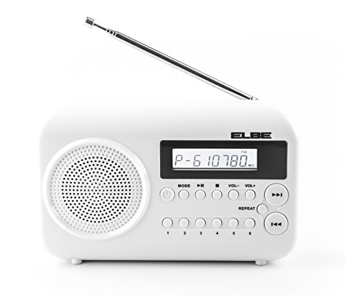 Comprar Elbe RF-88 USB - Radio digital portátil con lector USB y SD al mejor precio