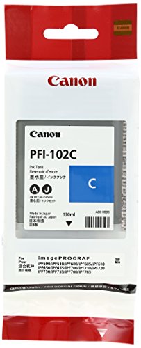 Comprar Canon Ink Cyan PFI-102C, 0896B001AA, PFI-102C al mejor precio