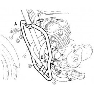 Comprar Defensa de motor Honda CMX 250 Rebel CROMADO al mejor precio