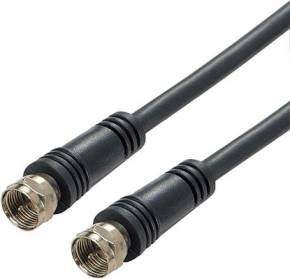 Comprar BLISTER PROLONGADOR ANTENA F MACHO A MACHO F . CABLE RG 59 . 1.5 M . NEGRO . CO al mejor precio