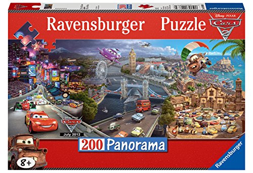 Comprar Cars - Puzzle panorama XXL, 200 piezas (Ravensburger 12645 3) al mejor precio
