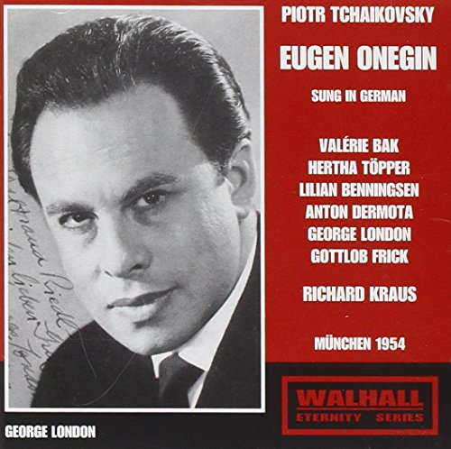 Comprar Eugen Onegine chanté en allemand al mejor precio
