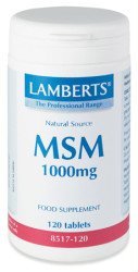 Comprar Lamberts MSM 1000 mg - 120 Tabletas al mejor precio