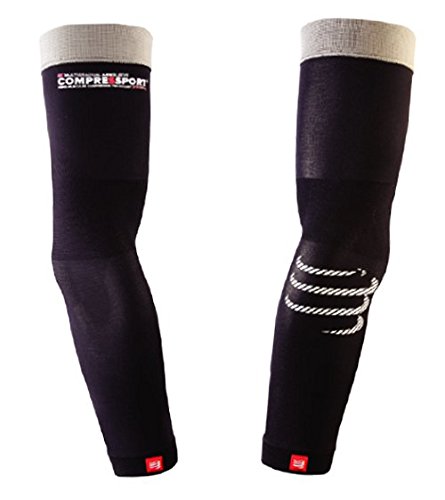 Comprar Compressport Kompressionsarmling ProRacing Armsleeve - Guantes de esquí para hombre, color negro, talla L al mejor precio