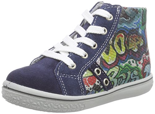 Comprar Ricosta York - zapatillas deportivas altas de piel Niños^Niñas, color azul, talla 20 al mejor precio