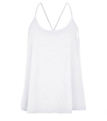 Comprar White Crochet Back Cami al mejor precio