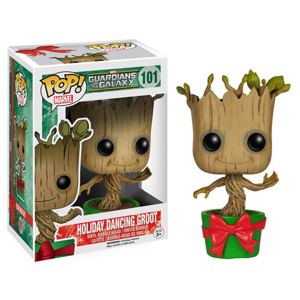 Comprar Guardians of the Galaxy Holiday Dancing Groot Pop Vinyl Figure al mejor precio