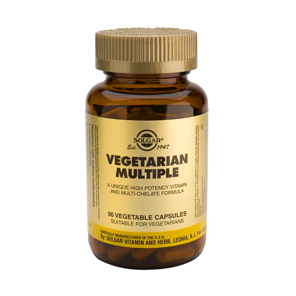 Comprar Múltiple para Vegetarianos Solgar 90 Cápsulas al mejor precio