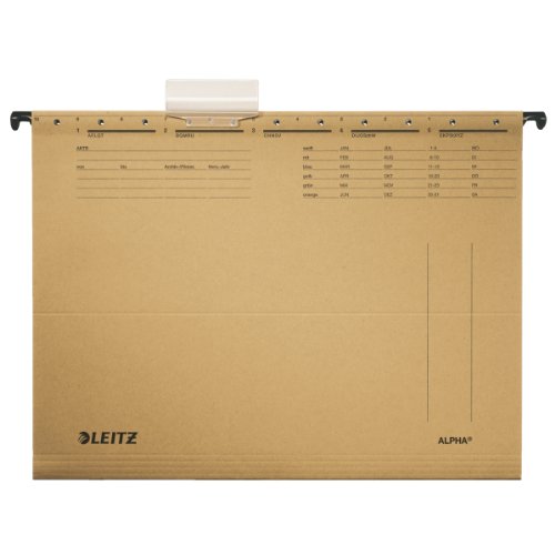 Comprar Leitz ALPHA Hanging File Folders - Carpeta (261 mm), 25 unidades al mejor precio