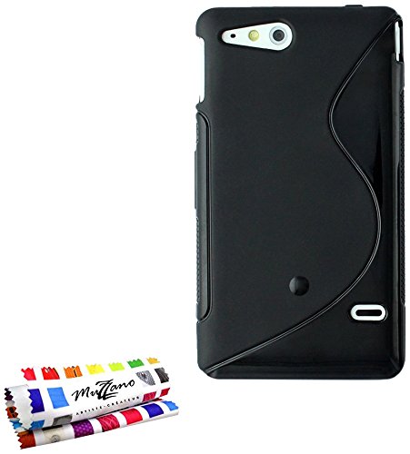 Comprar Muzzano F51S01-6713035 - Funda para Sony Xperia Go, color negro al mejor precio