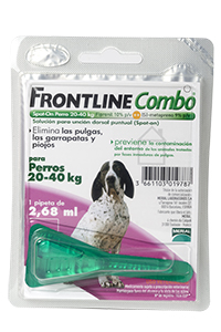 Comprar Frontline Spot On Combo Perros 20 - 40 kg. 1 Pipeta al mejor precio
