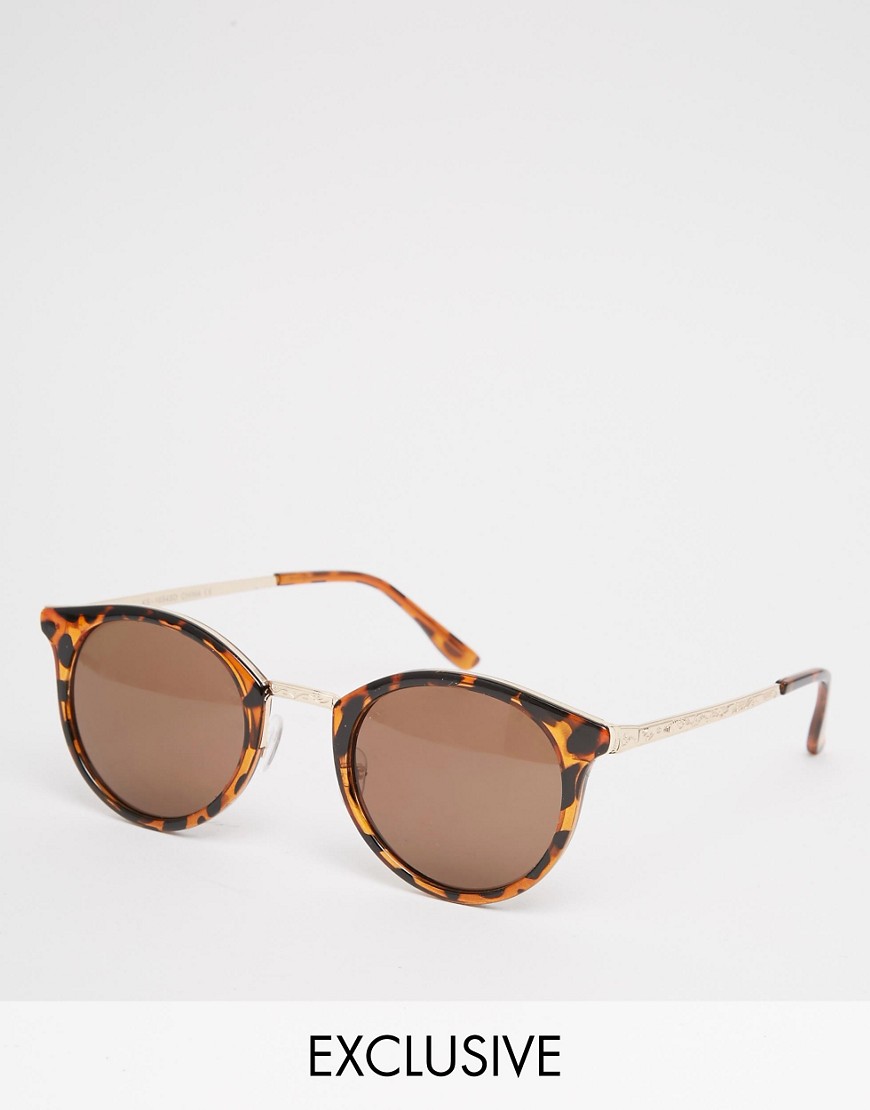 Comparar mejores precios Reclaimed Vintage Round Sunglasses con descuentos Comprar Reclaimed Vintage Round Sunglasses al mejor precio