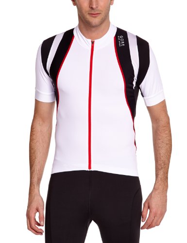 Comprar Gore Bike Wear Oxygen - Maillot para hombre, color blanco / rojo, talla XXL al mejor precio