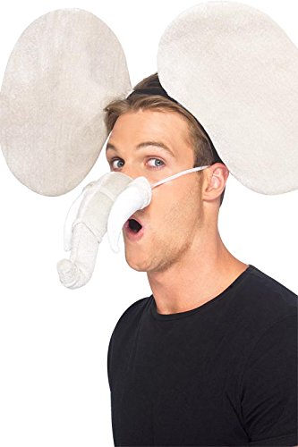 Comprar Kit elefante disfraz con las orejas y el tronco, gris - de Smiffy al mejor precio