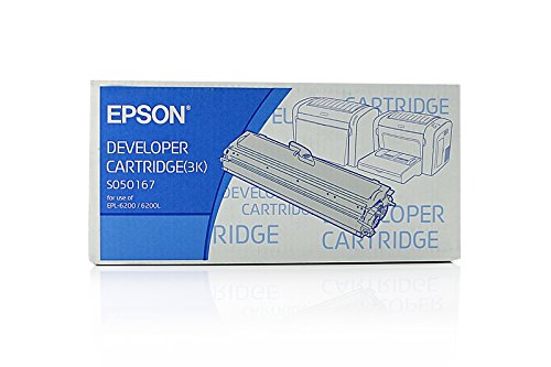 Comprar Epson Cartucho de tóner EPL-N6200 negro 3k - Tóner para impresoras láser (3000 páginas, EPL-6200N, EPL-6200, EPL-6200L, Negro, 350 x 120 x 169 mm, 730g) al mejor precio