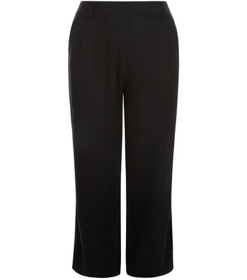 Comprar Curves Black Wide Leg Trousers al mejor precio