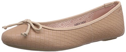 Comprar ESPRIT Karen Woven - Bailarinas de material sintético para mujer, color rosa, talla 39 al mejor precio