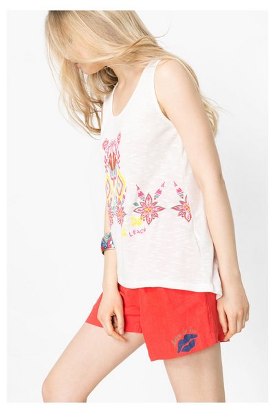 Comprar Desigual - Mujer - Top de verano sin mangas - Leisa - Size M al mejor precio