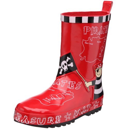 Comprar Be only Pirate - Botas de agua infantil, color rojo, talla 25 al mejor precio