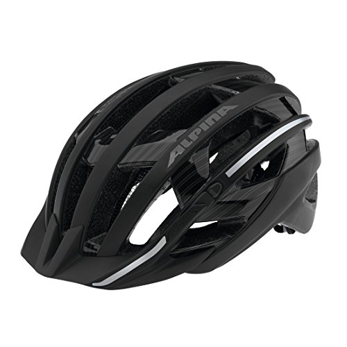 Comprar Alpina E- Deluxe - Casco de ciclismo para bicicleta de paseo, color negro ( 55 - 59 cm ) al mejor precio