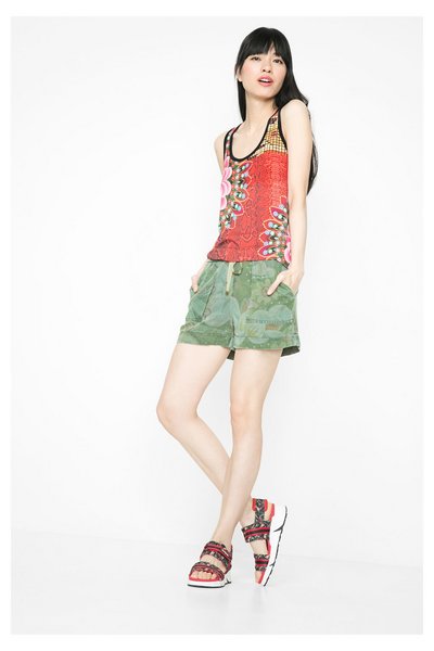 Comprar Desigual - Mujer - Top de tirantes con espalda olímpica - Euclides - Size XL al mejor precio