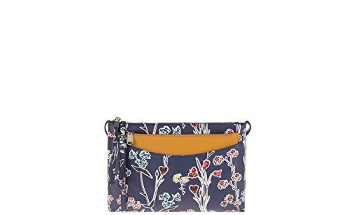 Comprar Parfois - Mujer - Bandolera Flores - Patrón de azul - L al mejor precio