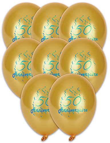 Comprar Globos 50 aniversario al mejor precio