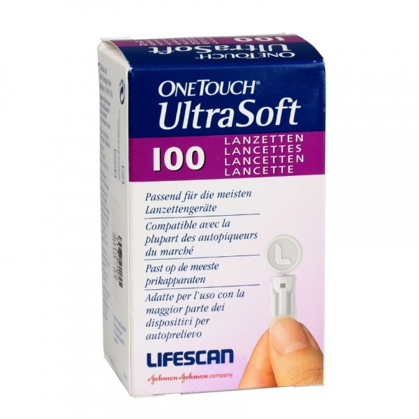 Comprar Lancetas OneTouch Ultrasoft 100 Uds. al mejor precio