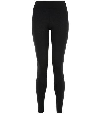 Comprar Black Embossed Sports Leggings al mejor precio