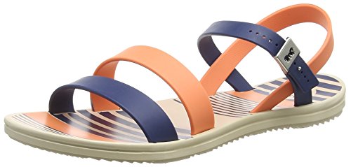 Comprar ZaxyUrban - sandalias mujer, color Azul (Navy/Coral), talla 35/36 EU al mejor precio