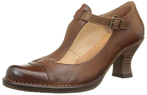Comprar NeosensRococo 861 - Zapatos de Talón Abierto Mujer , Marrón (marrón (Cuero)), 41 al mejor precio