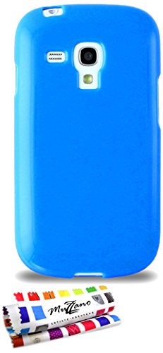 Comprar Muzzano F13972 - Funda para Samsung Galaxy S3 Mini, color azul al mejor precio