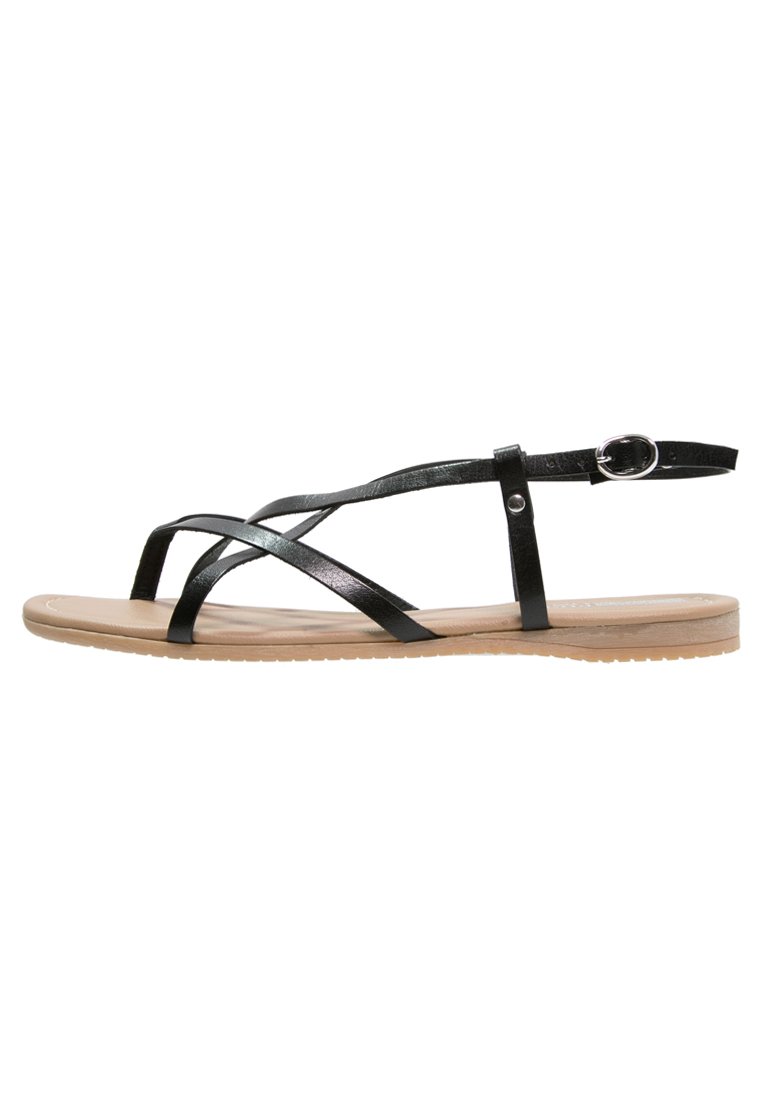 Comprar Pier One Sandalias de dedo nero al mejor precio