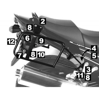 Comprar Soporte fijo de maletas laterales Suzuki DR 6 al mejor precio