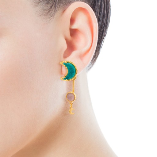 Comprar Pendientes Lune Chérie de Plata Vermeil al mejor precio