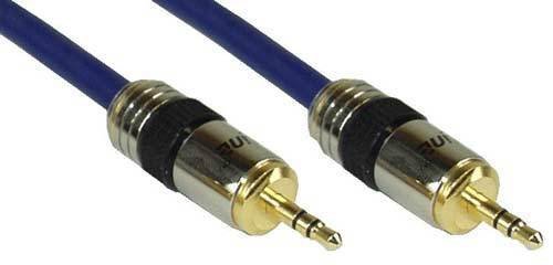 Comprar InLine 99952P cable de audio - cables de audio (2m, 3.5mm, 3.5mm) Azul al mejor precio