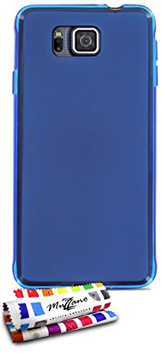 Comprar Muzzano F869073 - Funda para Samsung Galaxy Alpha, color azul al mejor precio