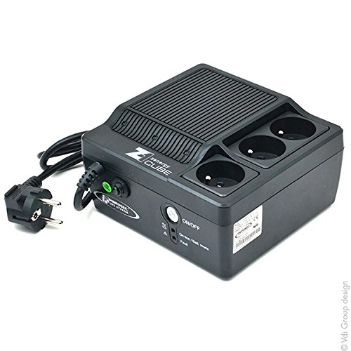 Comprar Infosec Z1 Zenergy Cube, 400 VA - Fuente de alimentación continua (UPS) (400 VA, 400 VA, 50 Hz, 8 h, Marrón, 2250 g, 0 - 40 °C) al mejor precio